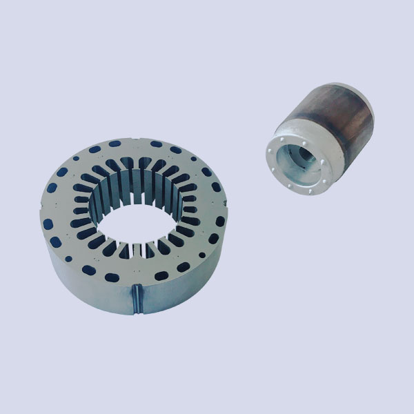 Pump motor core